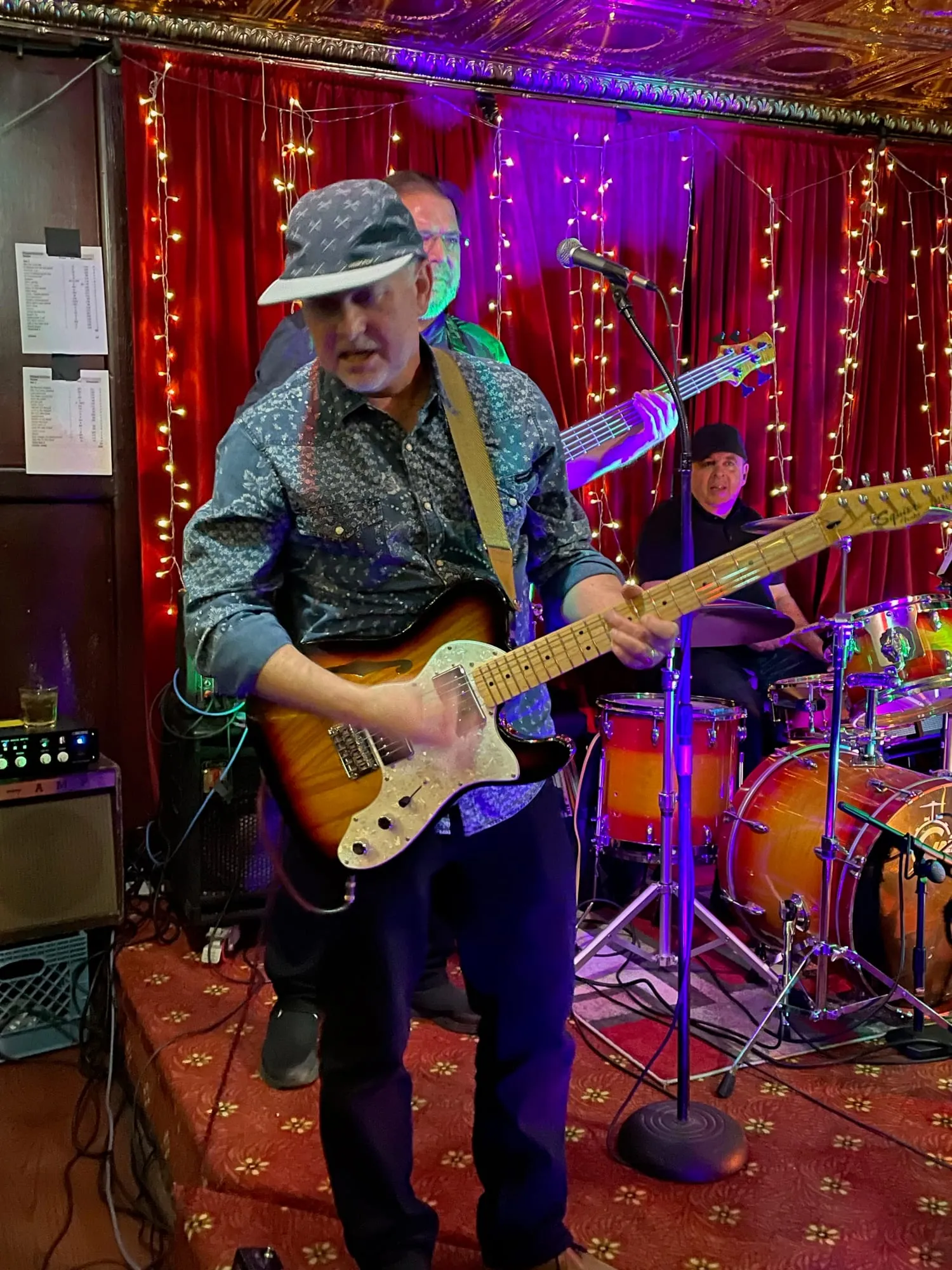 Thinline on stage