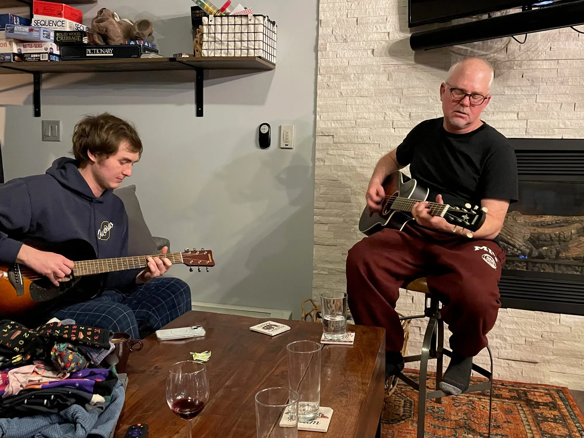 Living room jam